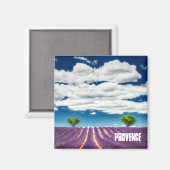 Aimant de Provence, lavande de Valensole (Recto/Verso)