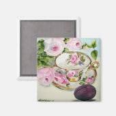 Aimant de prune et de thé (Recto/Verso)