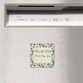 Aimant de rappel de date en damas (In Situ (Lave-vaisselle))