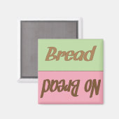 Aimant de rappel de pain (Recto/Verso)