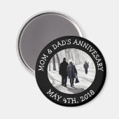 Aimant de rappel personnalisé (Recto/Verso)