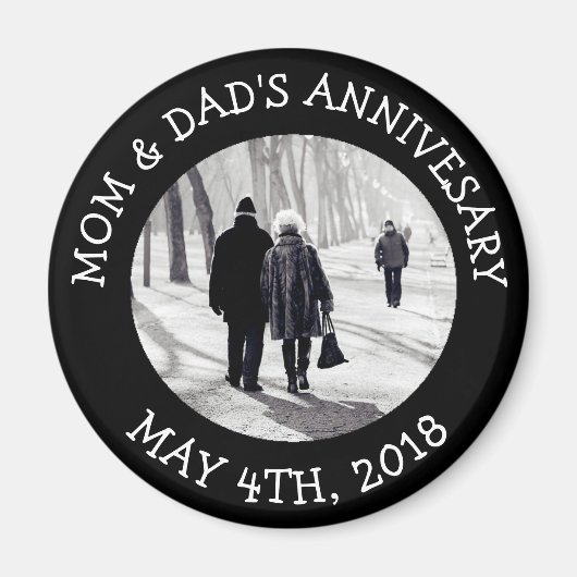 Aimant de rappel personnalisé (Devant)