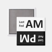 Aimant de rappel pour animaux de compagnie AM/PM (Recto/Verso)