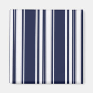 Aimant de rayures bleues