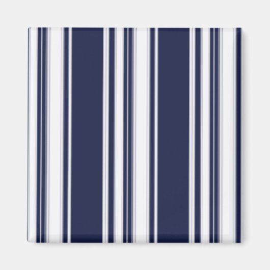 Aimant de rayures bleues (Devant)
