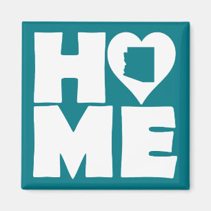 Aimant de réfrigérateur Arizona Home Heart State