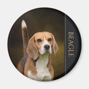Aimant de réfrigérateur de beagle