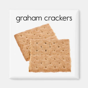 Aimant de réfrigérateur de biscuits de Graham