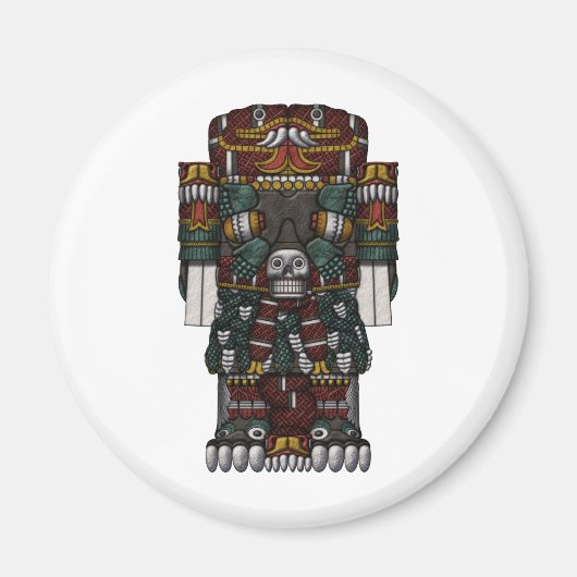 Aimant de réfrigérateur de coatliche (Devant)