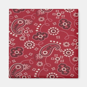 Aimant de réfrigérateur de conception de Bandana