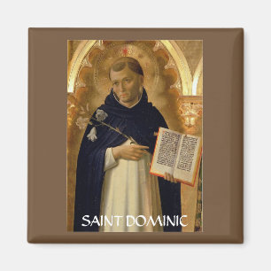 Aimant de réfrigérateur de Dominique de saint