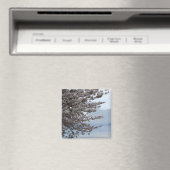 Aimant de réfrigérateur de fleur d'arbre (In Situ (Lave-vaisselle))