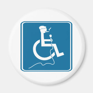 Aimant de réfrigérateur de logo de Michael