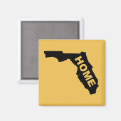 Aimant de réfrigérateur de maison de Floride de l' (Recto/Verso)
