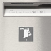 Aimant de réfrigérateur de Rhode Island, maison lo (In Situ (Lave-vaisselle))