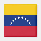 Aimant de réfrigérateur Drapeau du Venezuela (Devant)