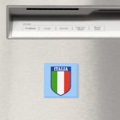 Aimant de réfrigérateur Drapeau Italien (In Situ (Lave-vaisselle))