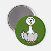 Aimant De Réfrigérateur En Herbe Verte (Recto/Verso)