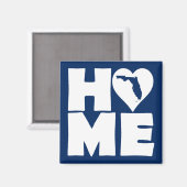 Aimant de réfrigérateur Florida Home Heart State (Recto/Verso)