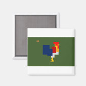Aimant de réfrigérateur Gallo UG 34 (Recto/Verso)
