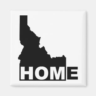 Aimant de réfrigérateur Idaho Maison Loin de l'Éta