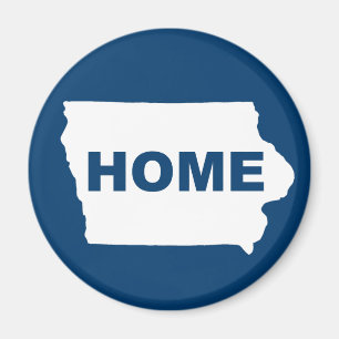 Aimant de réfrigérateur Iowa Maison Loin de l'État