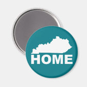 Aimant de réfrigérateur Kentucky Maison Loin de l' (Recto/Verso)