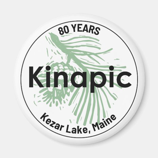 Aimant de réfrigérateur Kinapic (Devant)