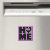 Aimant de réfrigérateur Nebraska Home Heart State (In Situ (Lave-vaisselle))