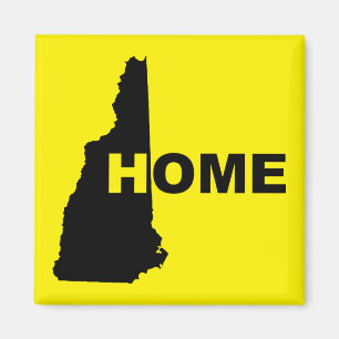 Aimant de réfrigérateur New Hampshire Home Away Fr