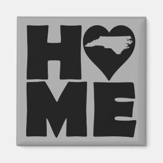 Aimant de réfrigérateur North Carolina Home Heart 
