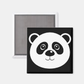 Aimant de réfrigérateur Panda Bear (Recto/Verso)