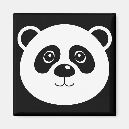 Aimant de réfrigérateur Panda Bear (Devant)