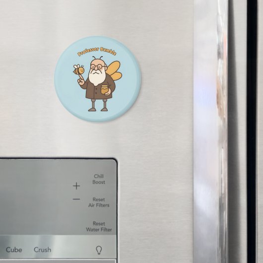 Aimant de réfrigérateur Professeur Bumble (In situ (réfrigérateur))