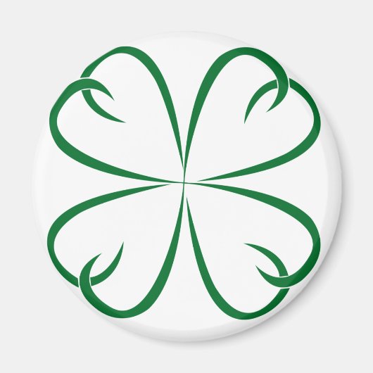 Aimant de réfrigérateur Shamrock tribal (Devant)