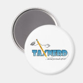 Aimant de réfrigérateur TaNerd (Recto/Verso)