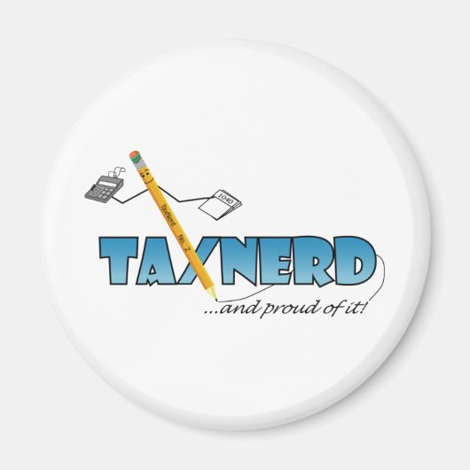 Aimant de réfrigérateur TaNerd (Devant)