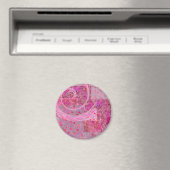 aimant de réfrigérateur tourbillonnant les coeurs  (In Situ (Lave-vaisselle))