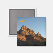 aimant de réfrigérateur utah (Recto/Verso)