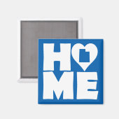 Aimant de réfrigérateur Utah Home Heart State (Recto/Verso)
