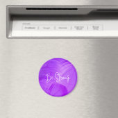 Aimant de réfrigérateur violet robuste (In Situ (Lave-vaisselle))