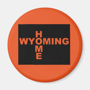 Aimant de réfrigérateur Wyoming Maison Loin de l'É
