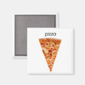 Aimant de réfrigération de pizza (Recto/Verso)