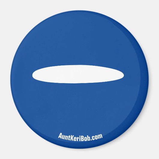 Aimant de réfrigération rouge (Devant)