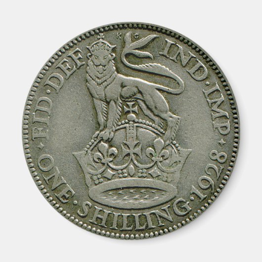 Aimant de refroidissement britannique 1928 (Devant)