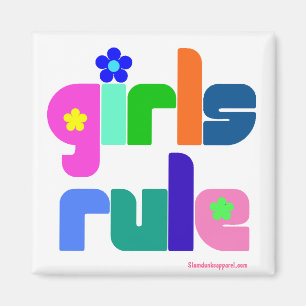 Aimant de règle de filles