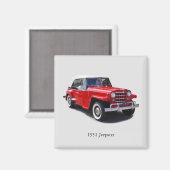 Aimant de remplissage Jeepster 1951 (Recto/Verso)