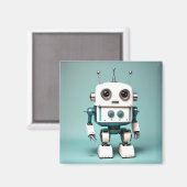 Aimant de robot jouet mignon (Recto/Verso)