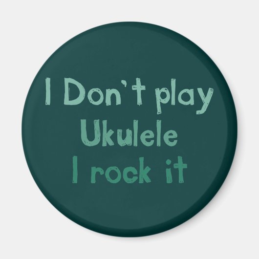 Aimant de Roche Ukulele (Devant)