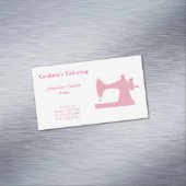 Aimant de rose et blanc de machine à coudre de (In Situ)